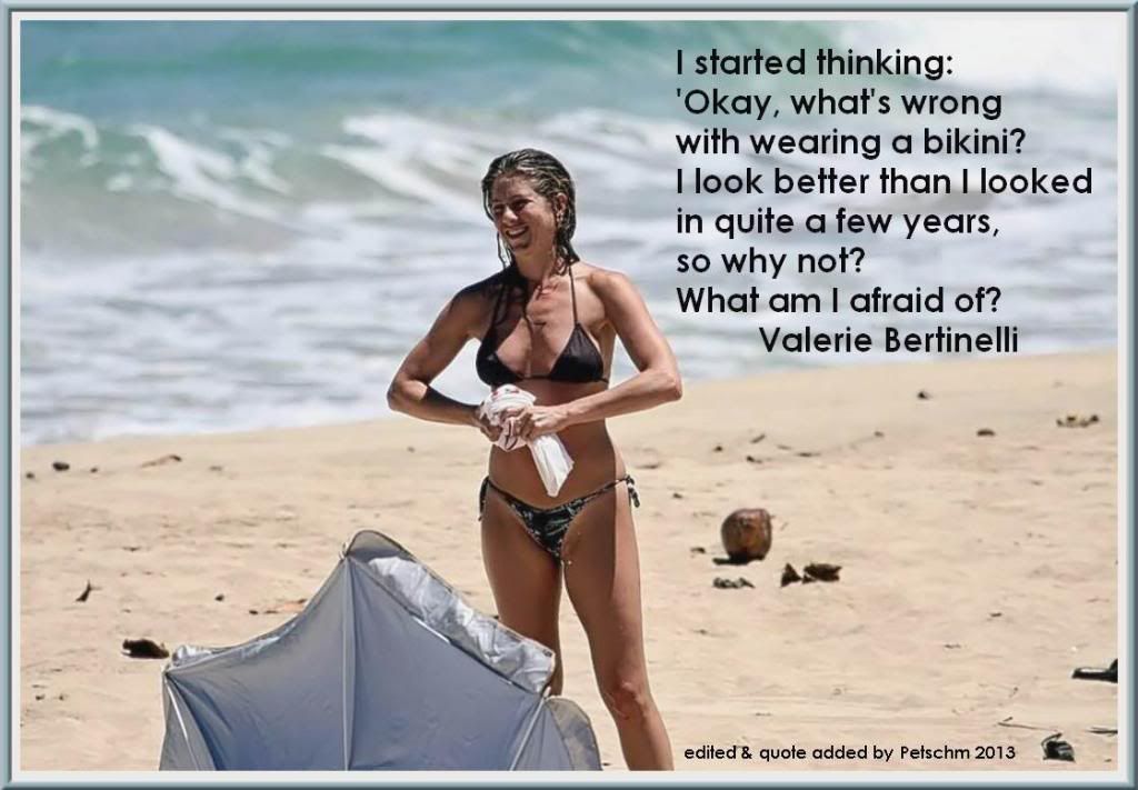 big redhead boobs bertinelli valerie bikini
